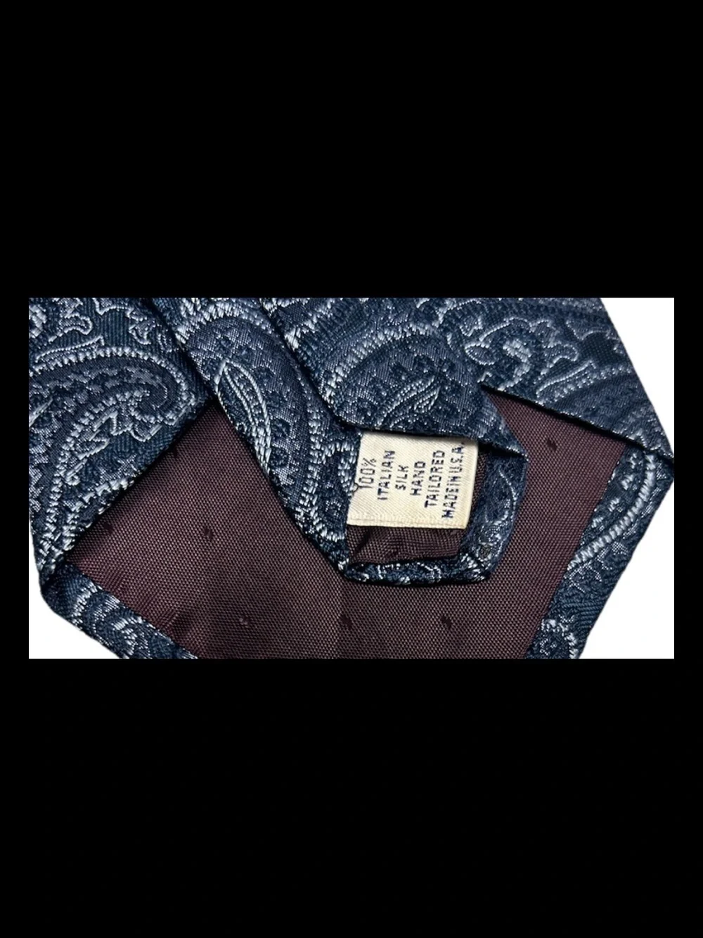 Paul Fredrick both ties